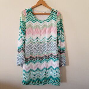 Eniro dress in a zigzag pattern Size S